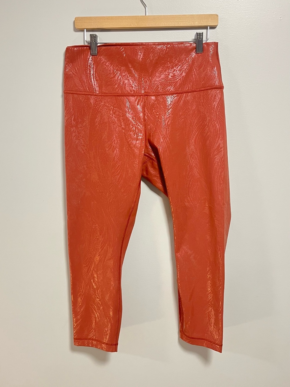 Lululemon Wunder Under High-Rise Crop 23" *Shine size 12